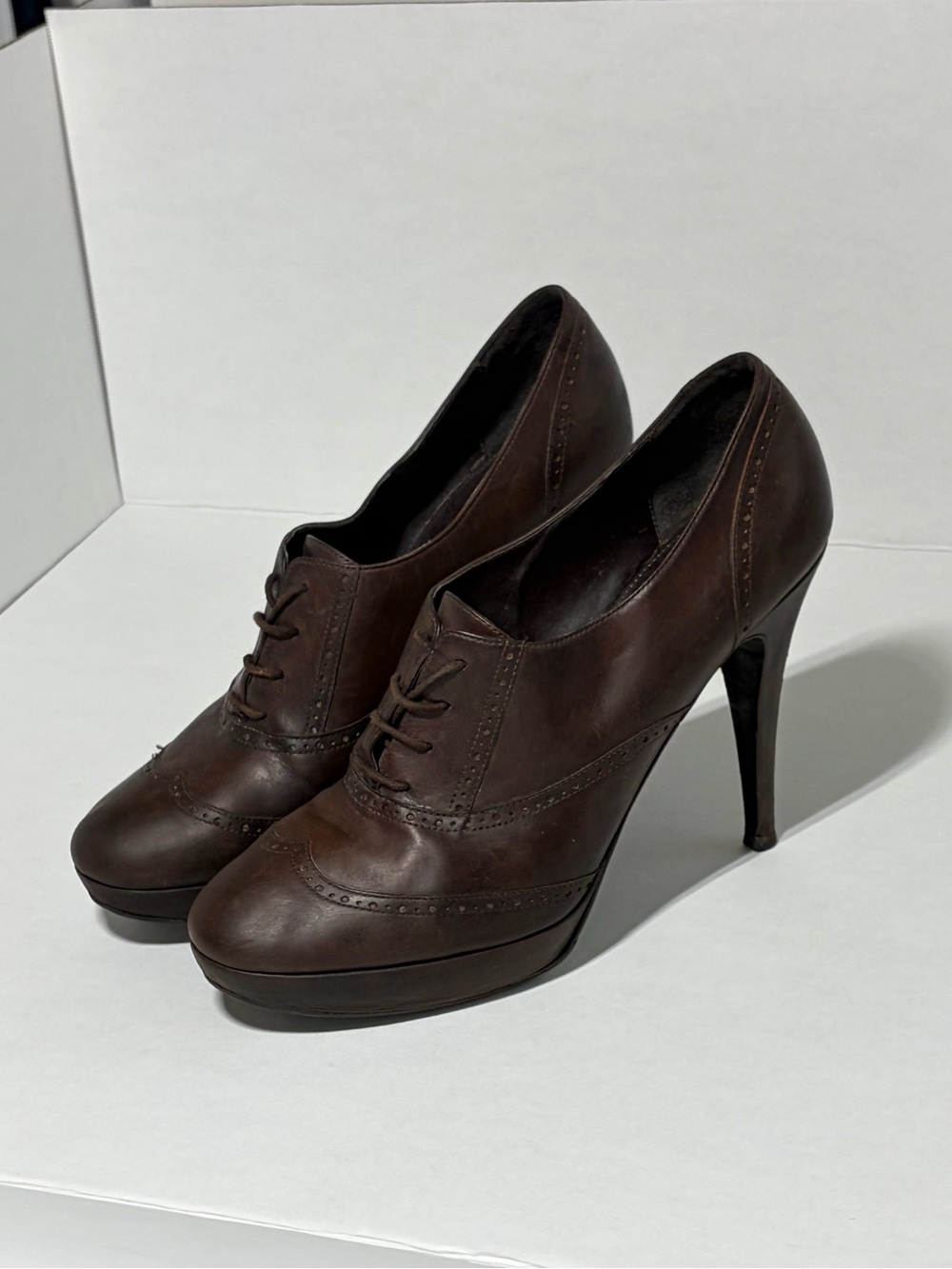 J. Crew Platform Oxford Heels
